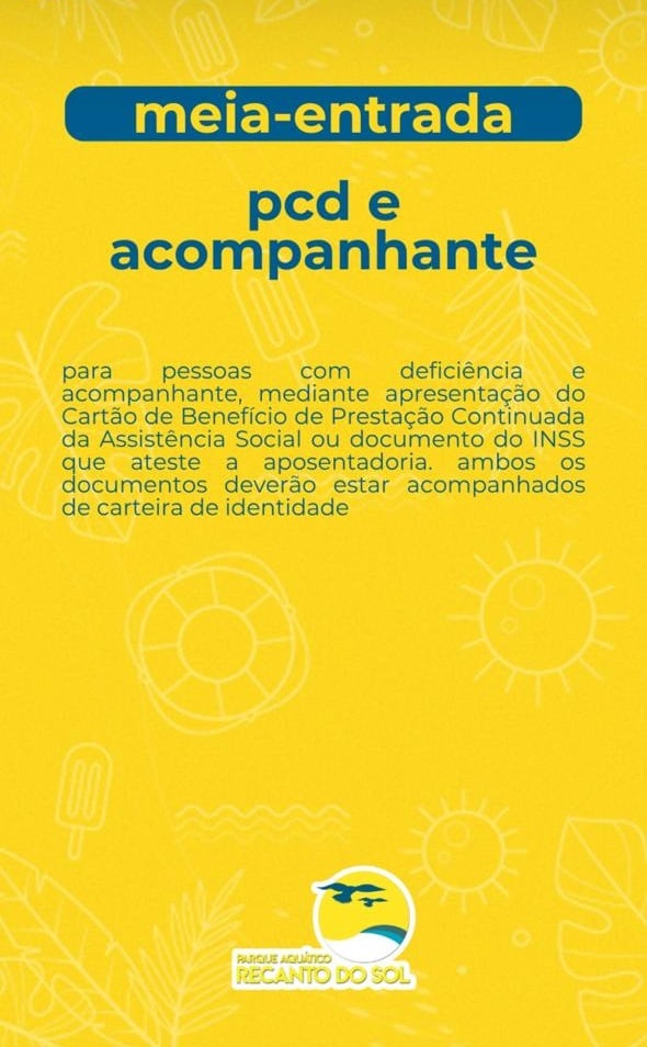 Pcd e acompanhante