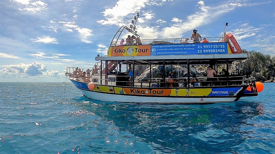 Passeio de Barco em  Arraial do Cabo