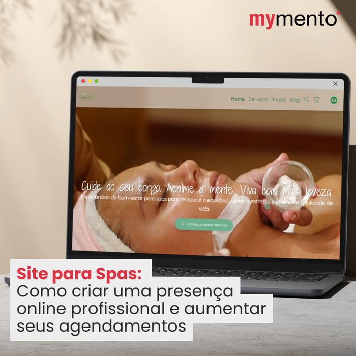 Site para Spas: como criar uma presença online profissional e aumentar seus agendamentos