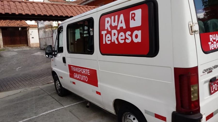 Transporte para Rua Teresa