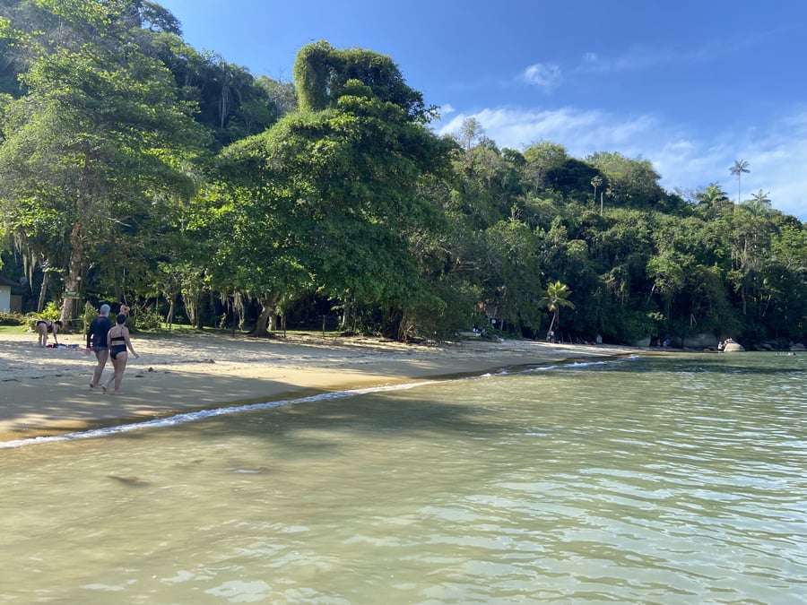 Praia do Rosa - Parada do Roteiro Aguas Calmas