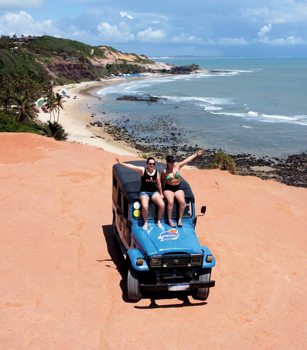 Tour de Jeep roteiro menor - até Sibaúma.