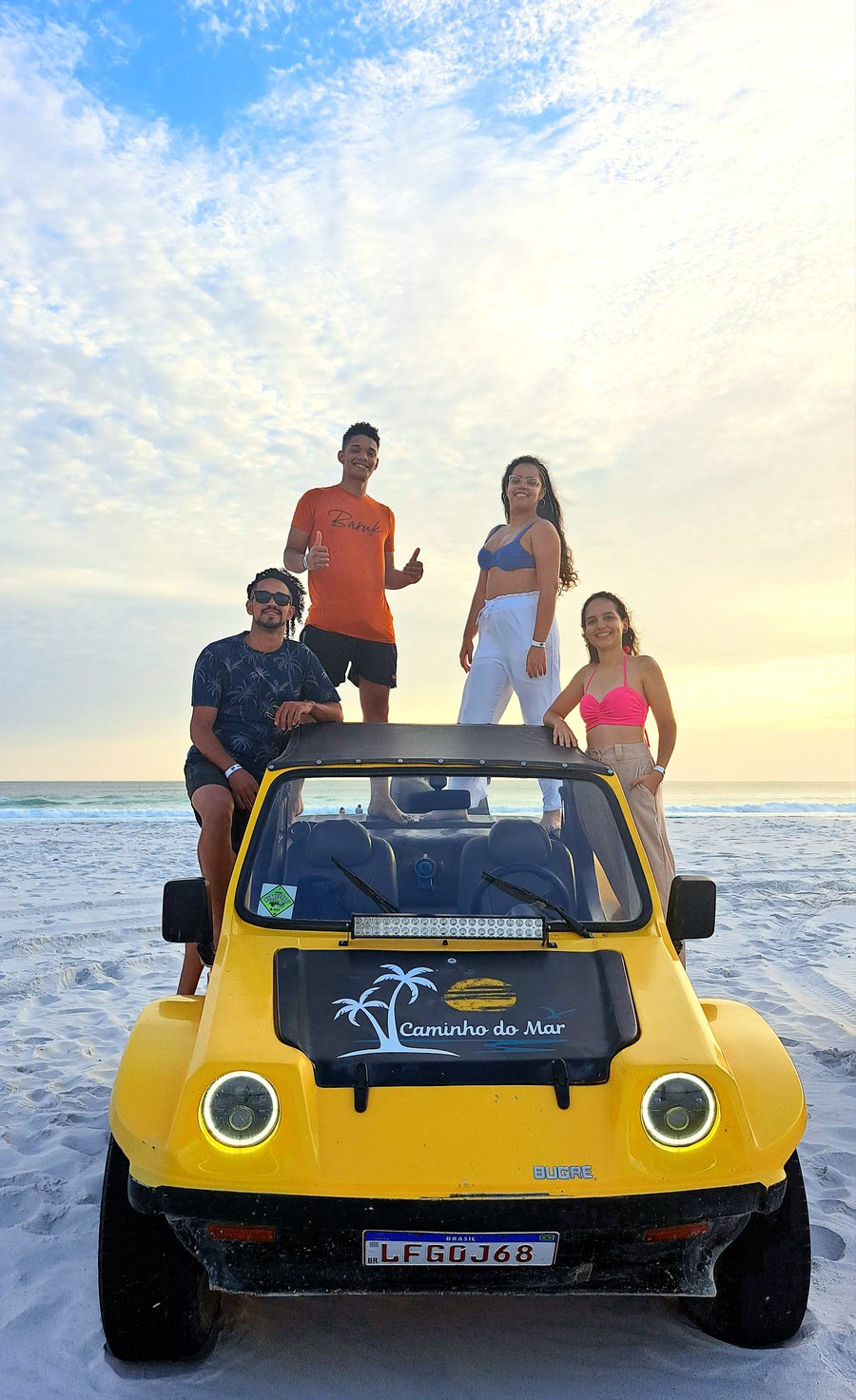 AS férias dos amigos..