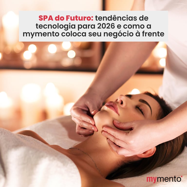 Mulher relaxando em um SPA moderno, representando as tendências de tecnologia e personalização no bem-estar para 2026.