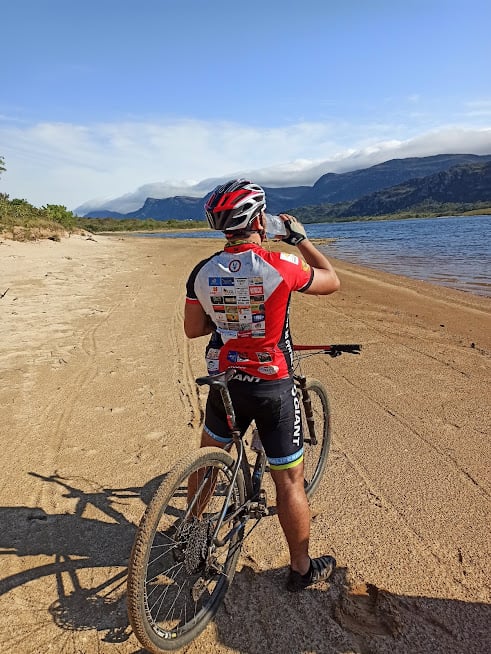 Ciclismo até a Prainha da Lagoa