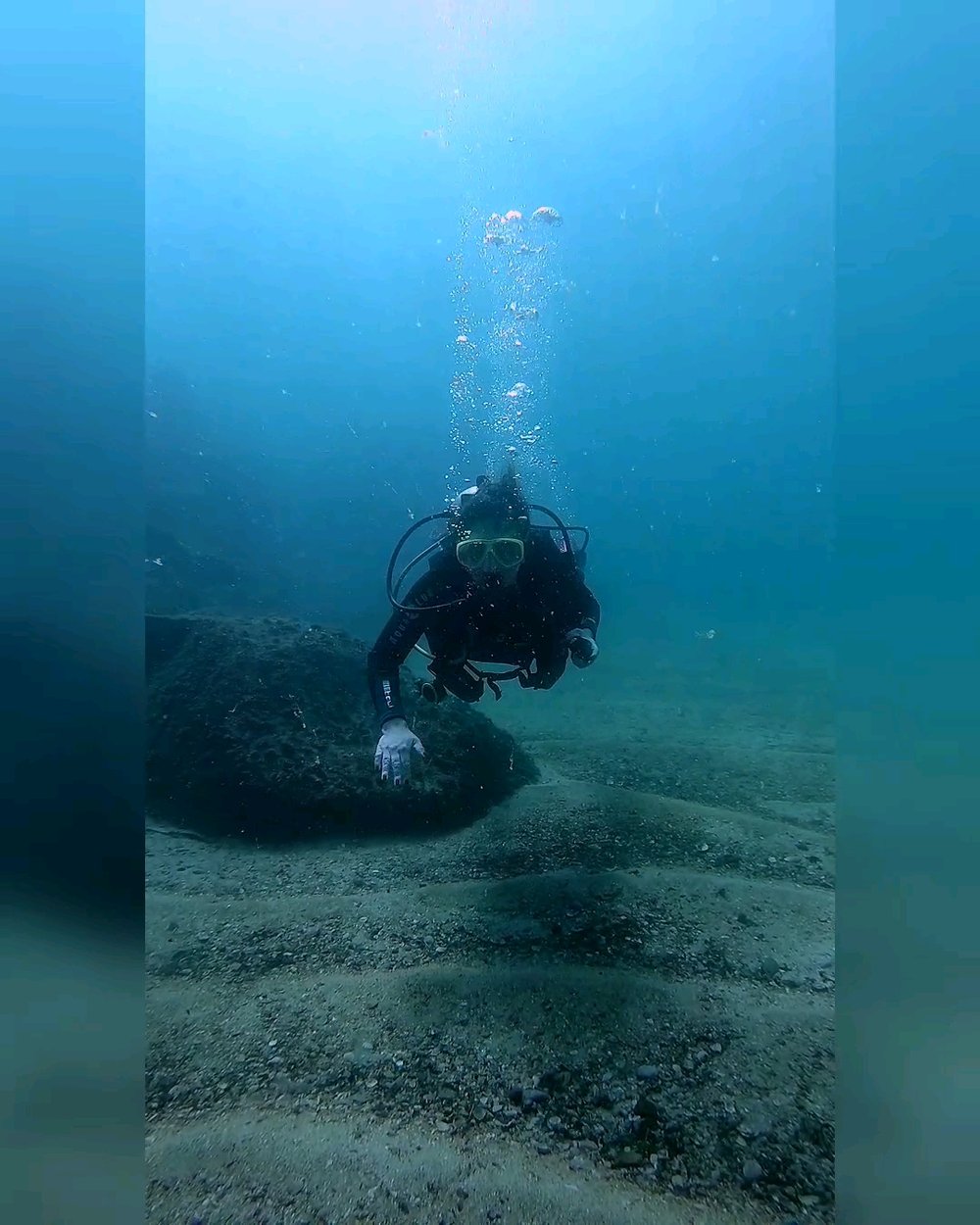Batismo de mergulho - Ilha Anchieta
