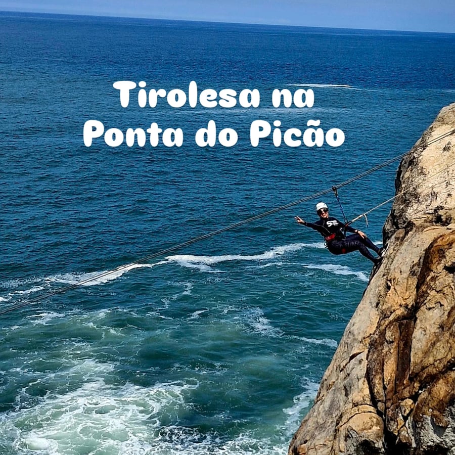 Tirolesa em Guaratiba