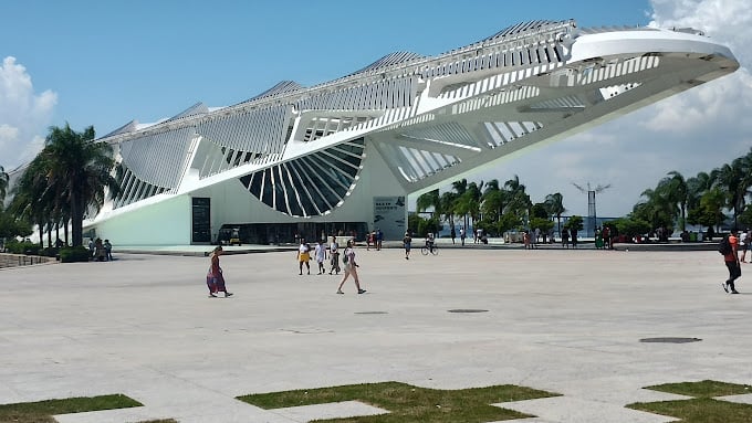 Aula em frente ao Museu do Amanhã - Rio de Janeiro / RJ - Aprender andar de bicicleta 