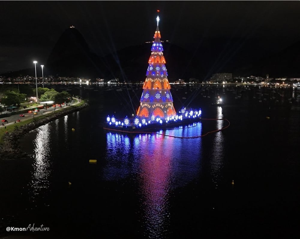 Remada Natalina no Rio com a Kmon Adventure - Árvore de Natal