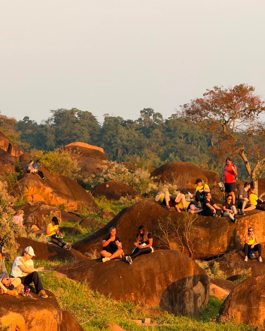 Trilha pet do pôr do sol em Itupeva