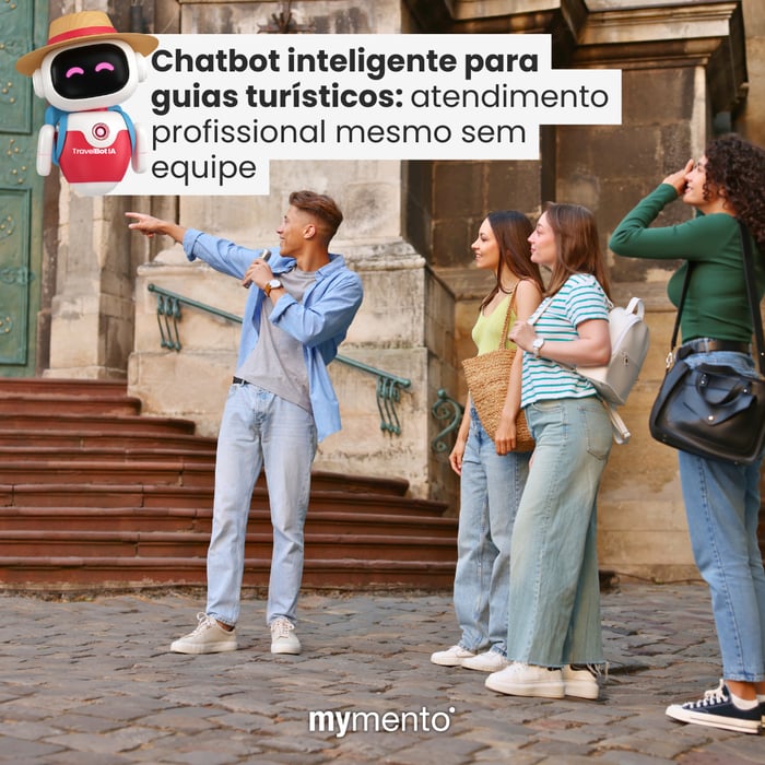 Chatbot inteligente para guias turísticos: atendimento profissional mesmo sem equipe