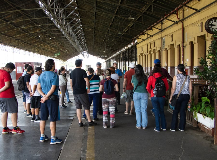 Passeio memórias e heranças ferroviárias