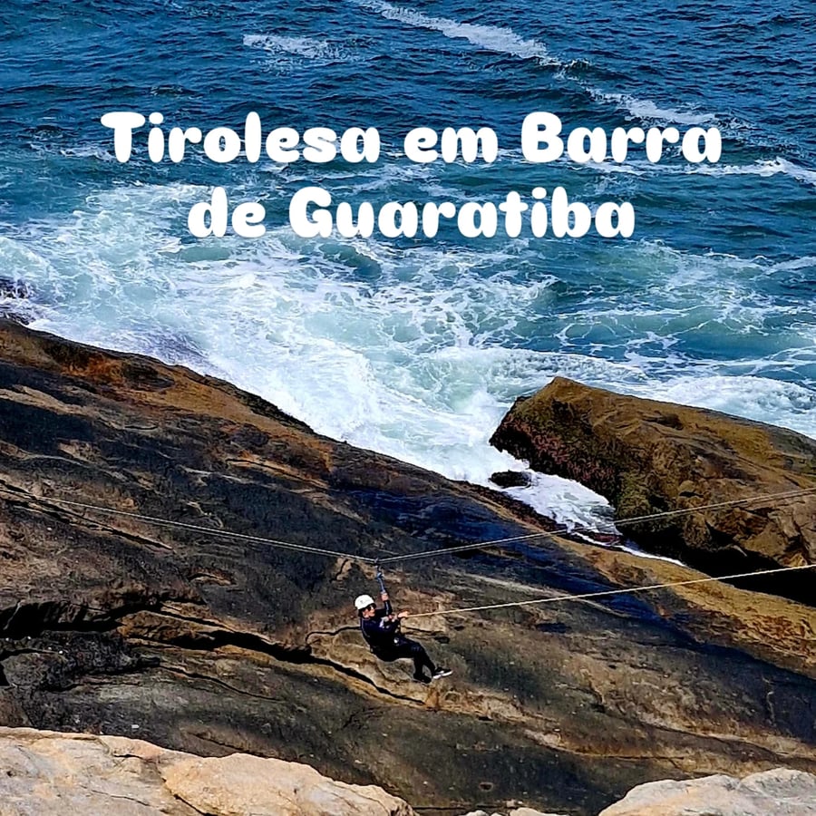 Tirolesa em Barra de Guaratiba