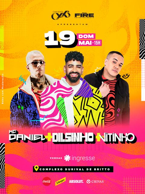 19/05 | Curitiba - 1º Edição - MC DANIEL + DILSINHO + VITINHO