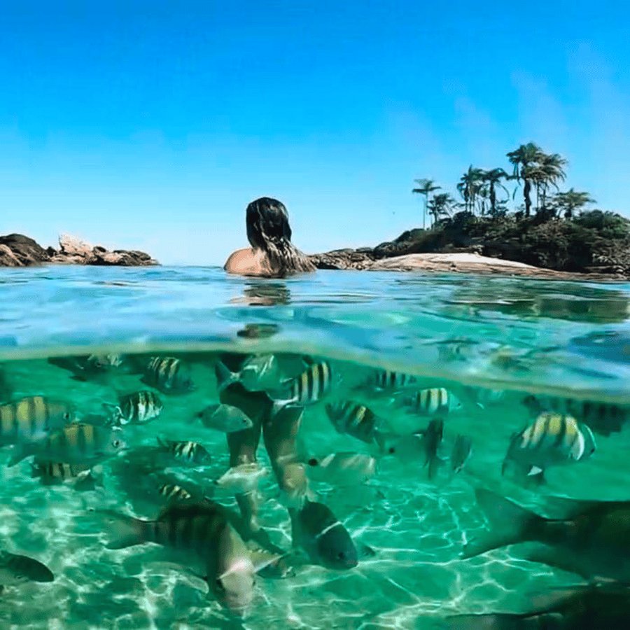 Cartão postal de Angra dos Reis