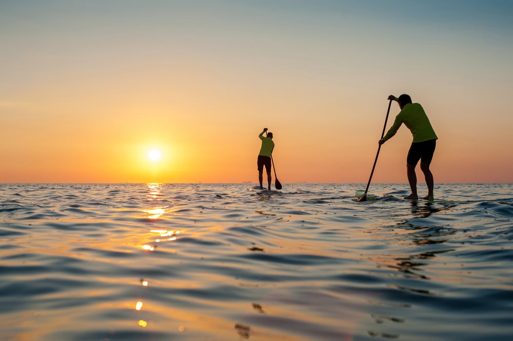 SUP na Praia Vermelha - Nascer do Sol com a Kmon Adventure