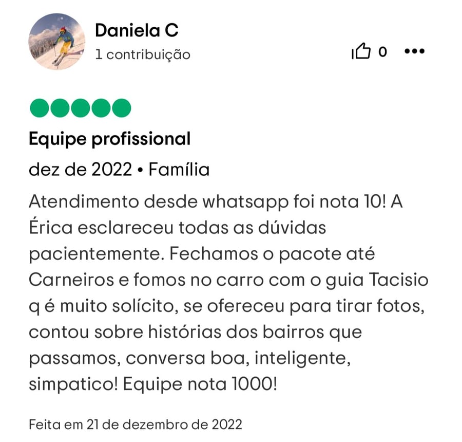 AVALIAÇÕES