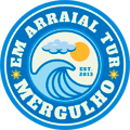 Logotipo Mergulho em Arraial Turismo 
