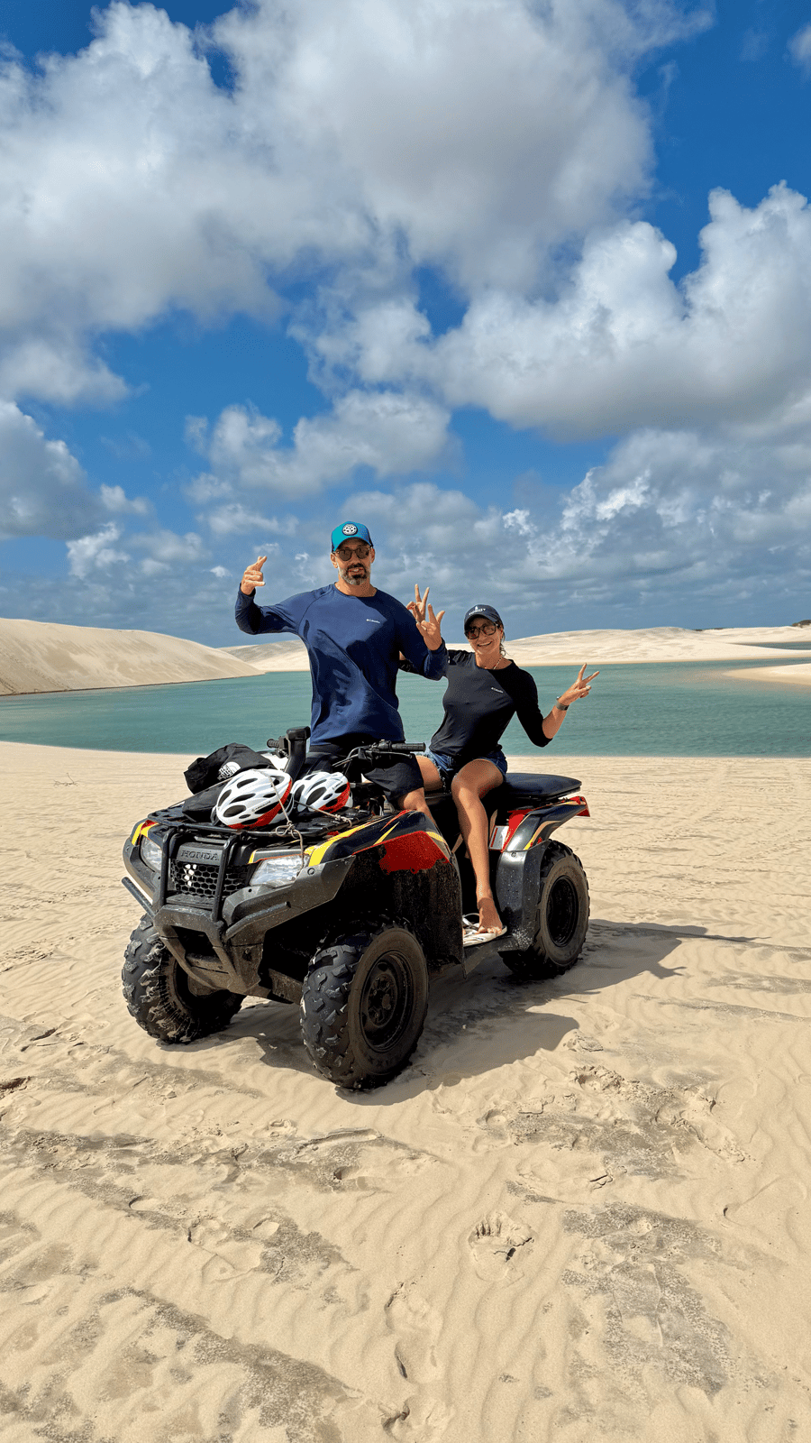 Circuito Atins em quadriciclo