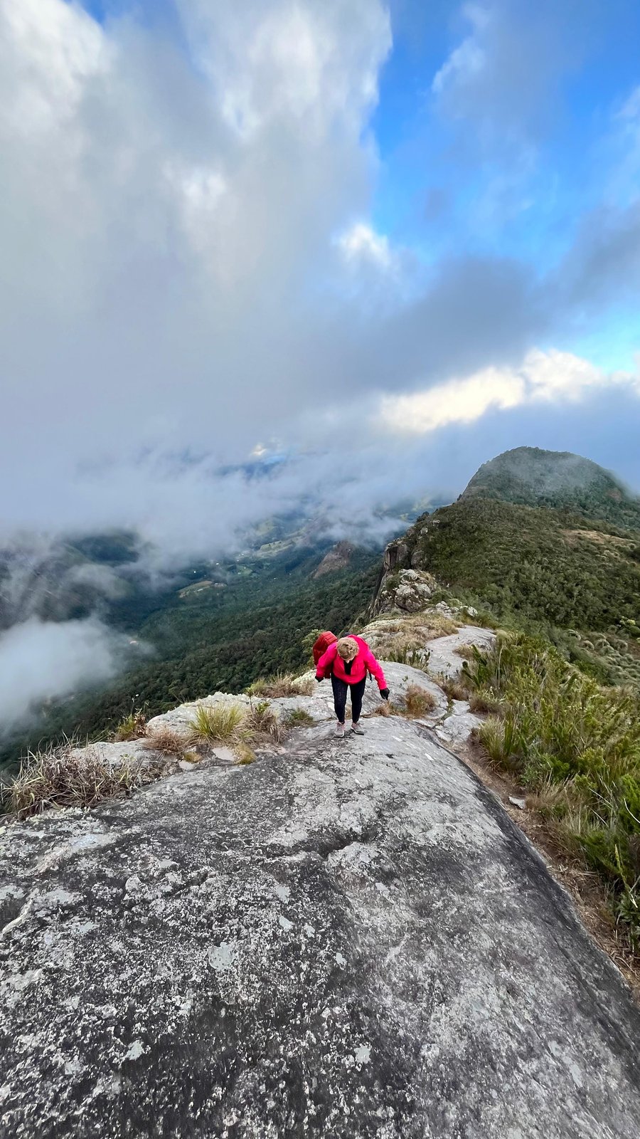 Visual da subida do Cabeça de Dragão