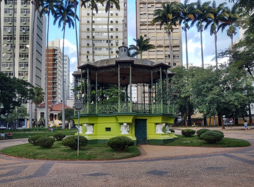 Passeio a pé pela área histórica de Campinas