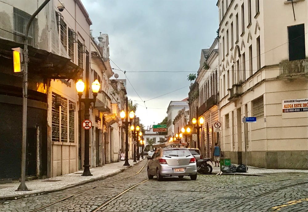 Passeio a Pé - Presente e Passado no centro de Santos - 3 horas