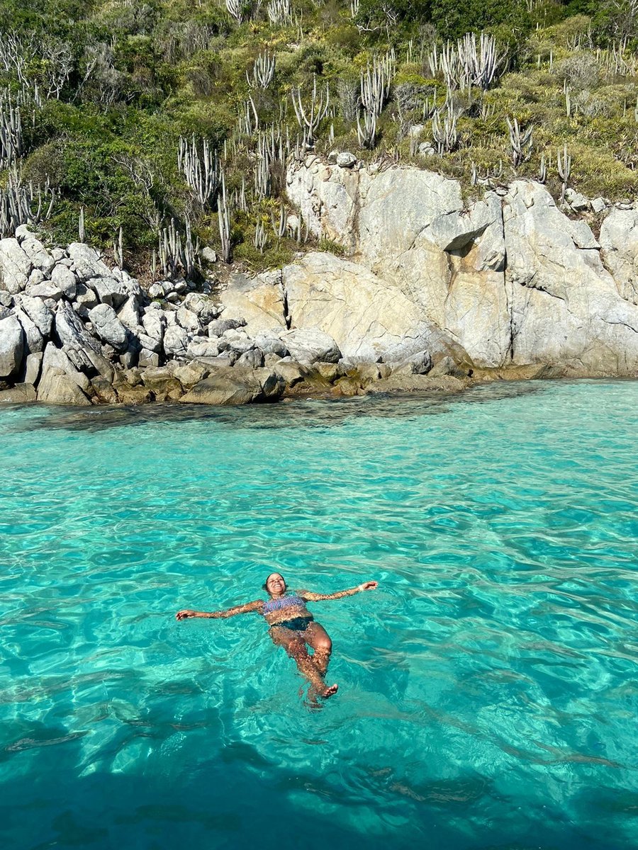 Aguas cristalinas de Arraial do Cabo