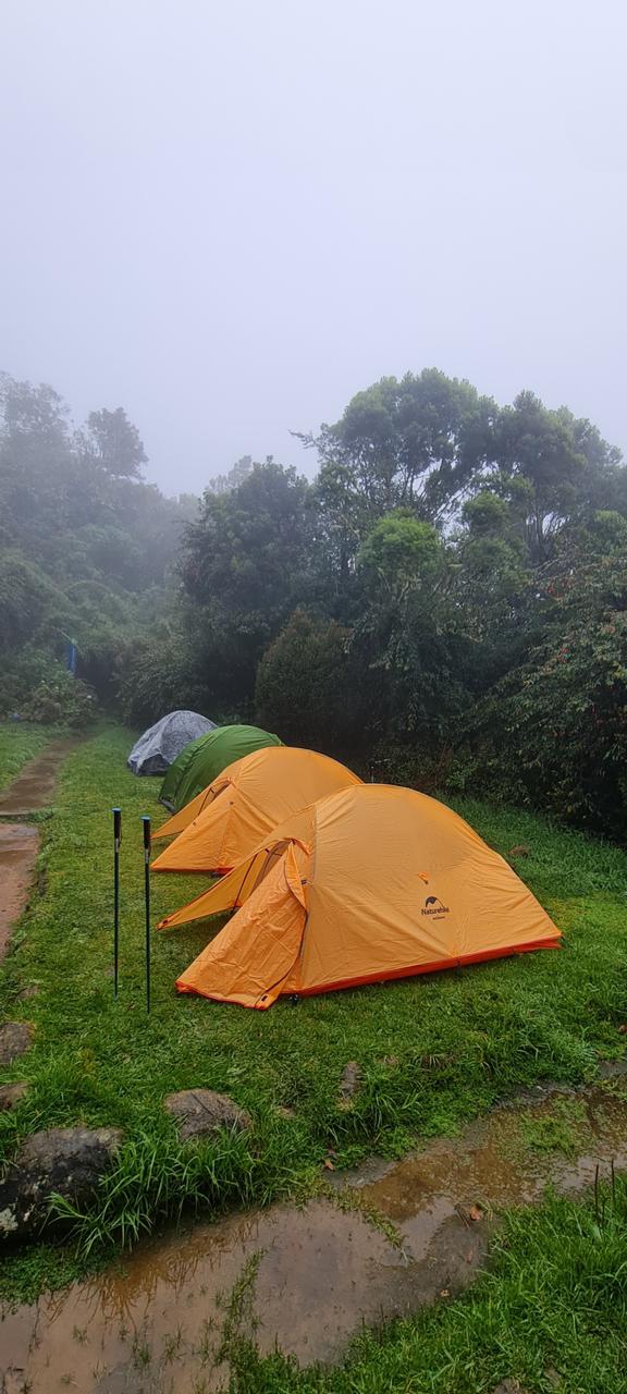 Nossas barracas no Camping do Abrigo 4