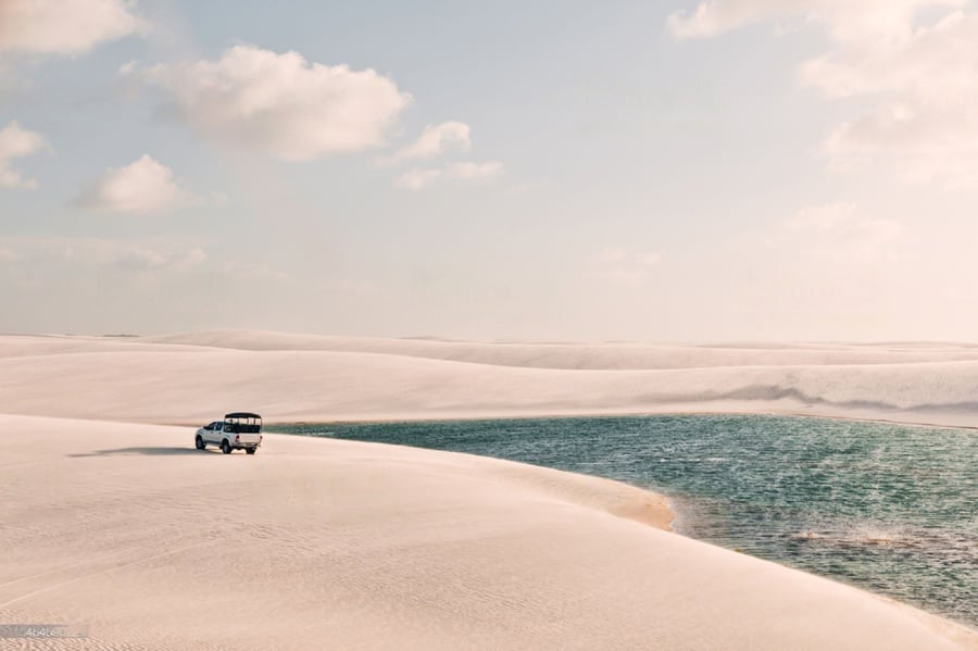 Passeio Privativo para os Lençóis Maranhenses  - Lagoa Azul e Lagoa Bonita (para até 10 pessoas)