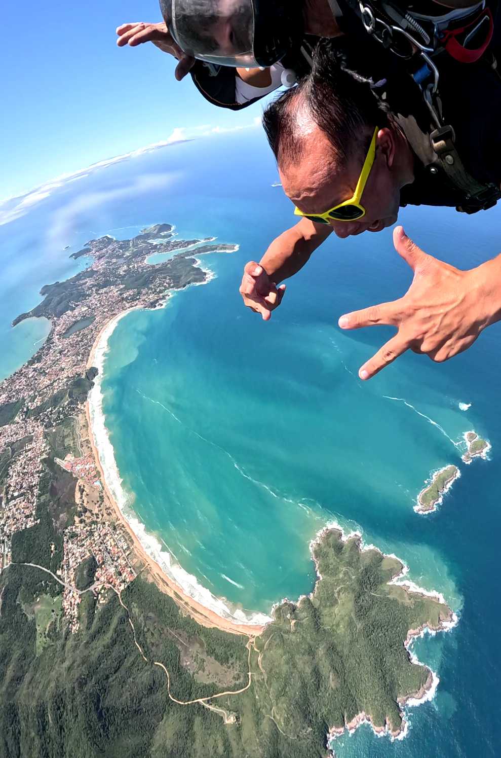 Salto Duplo de Paraquedas em Búzios RJ