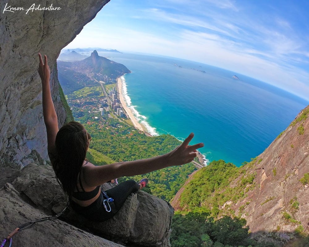 TRILHA PEDRA DA GÁVEA (via P4) - FINS DE SEMANA