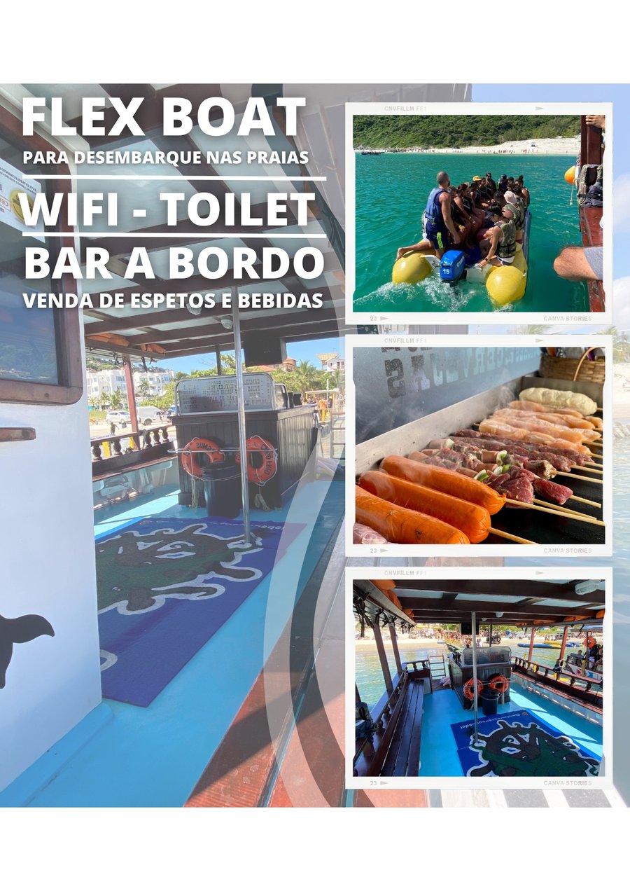 Serviços a bordo - Bar a parte