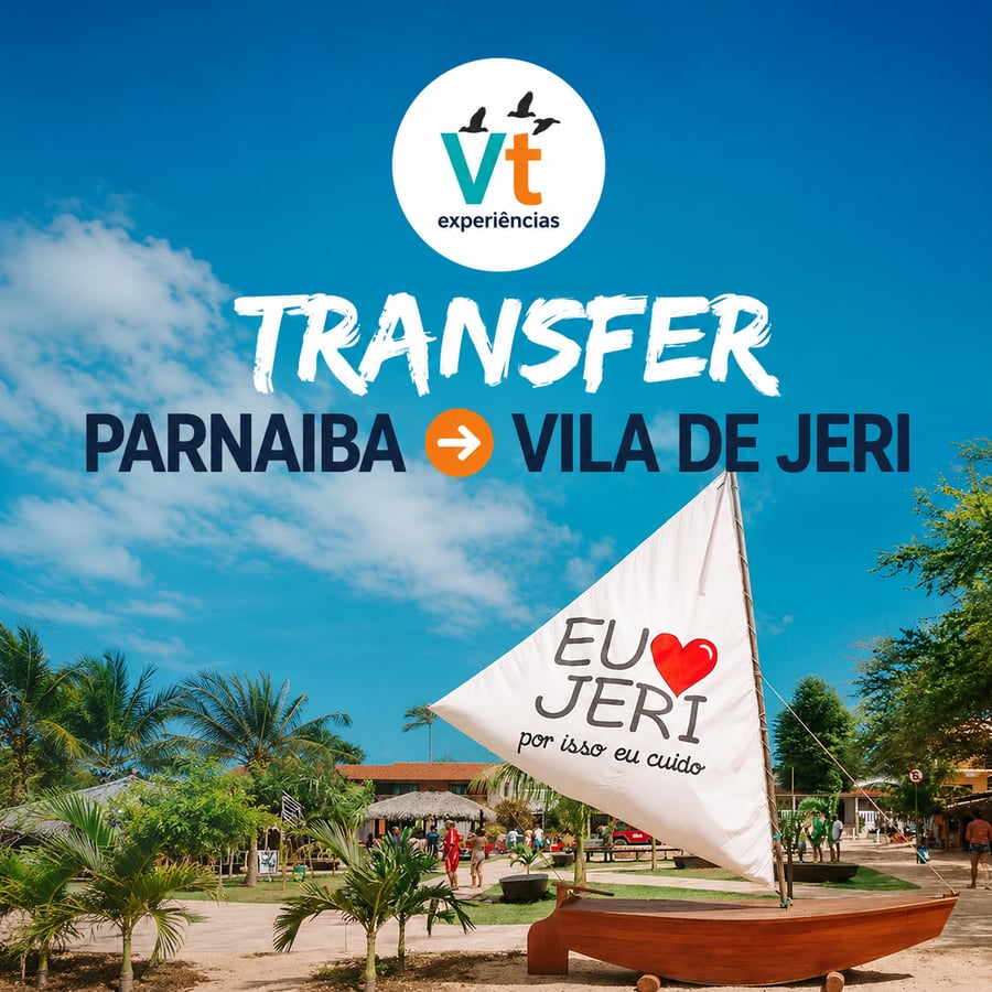 Transfer Parnaiba a vila de jericoacoara
