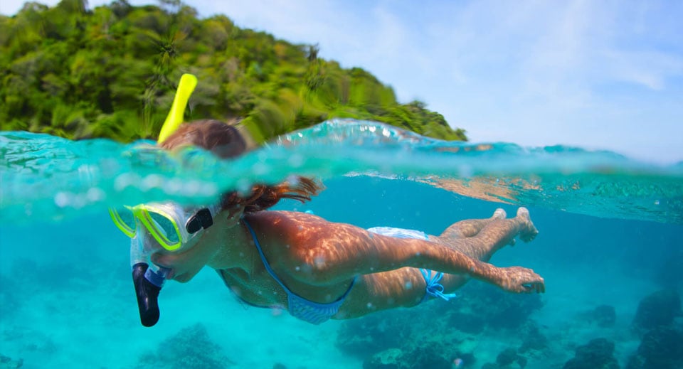 Mergulho Livre (de Superfície ou Snorkel)  na Ilha do Xavier