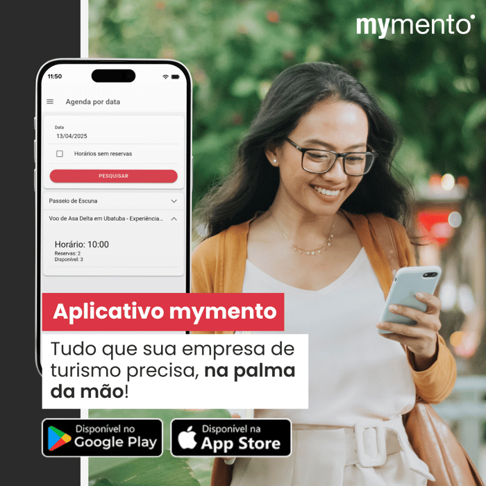 Aplicativo de gestão para empresas do turismo: controle total do sistema mymento na palma da mão