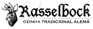 Logotipo Rasselbock - Cozinha Tradicional Alemã