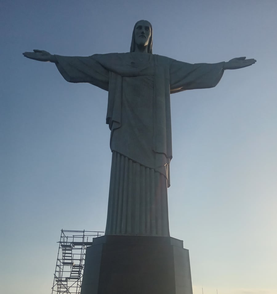 O Cristo Redentor é o atrativo turístico mais visitado no Rio de Janeiro, e no Brasil!