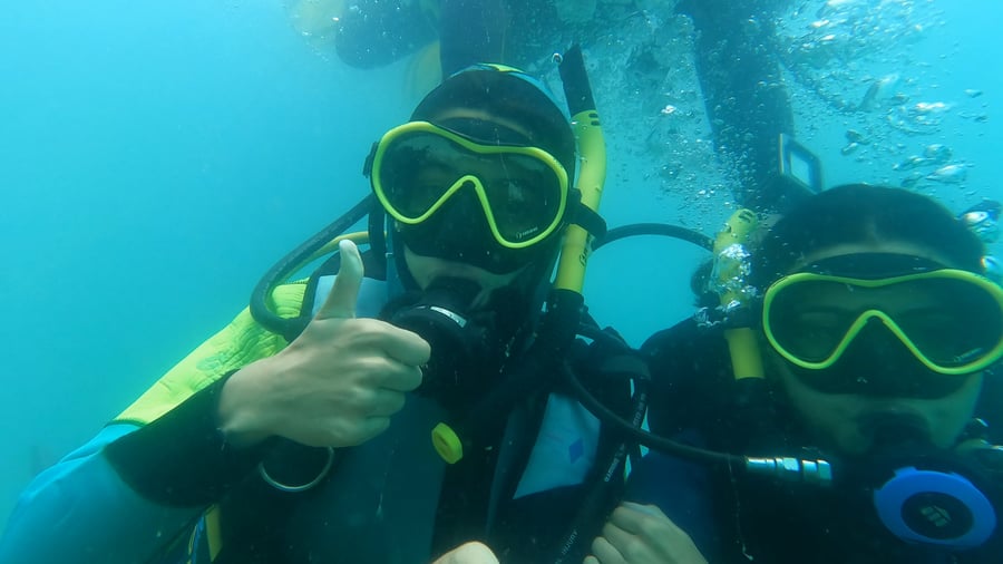 Mergulhe com seu Filho(a)