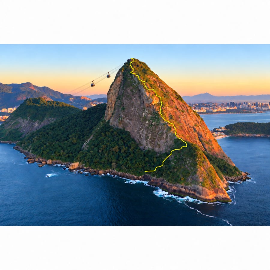 Trilha Costão do Pão de Açúcar - Rio de Janeiro - Kmon Adventure