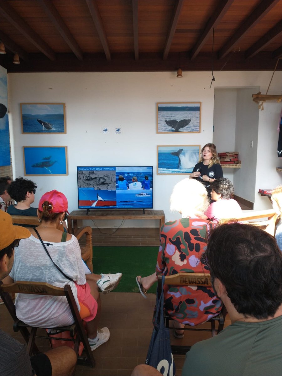 Palestra com Bióloga 