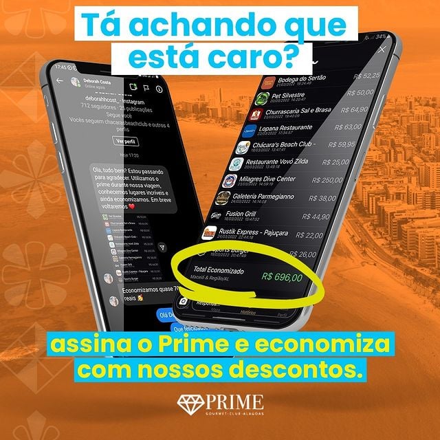 APP DE DESCONTO PRIME GORMET CLUB