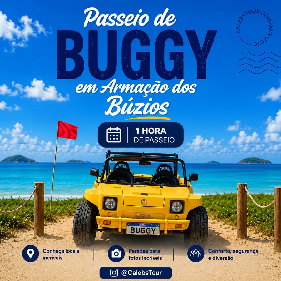 Passeio de Buggy em Armação dos Búzios