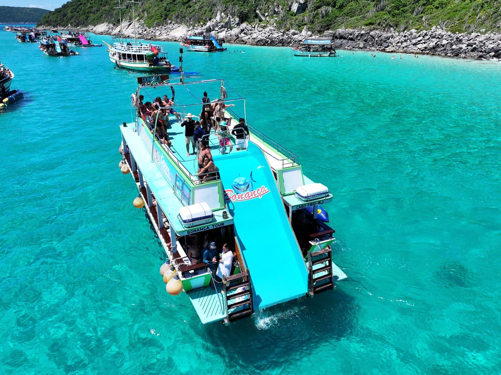 Passeio de Barco Escorrega