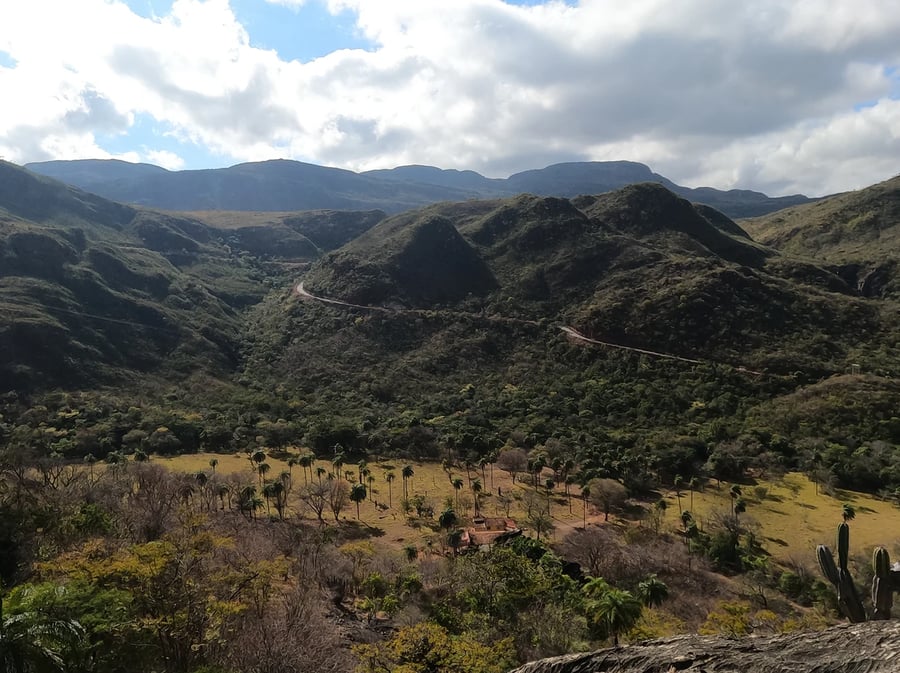 Vista para a Serra da Vacaria, Serra do cipó