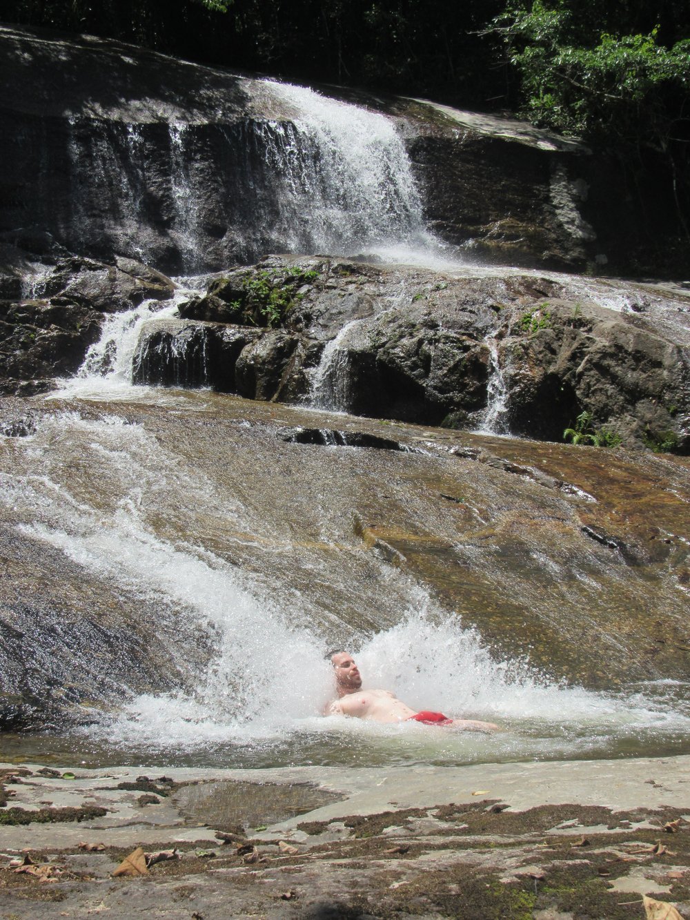 Um banho refrescante não pode faltar!!