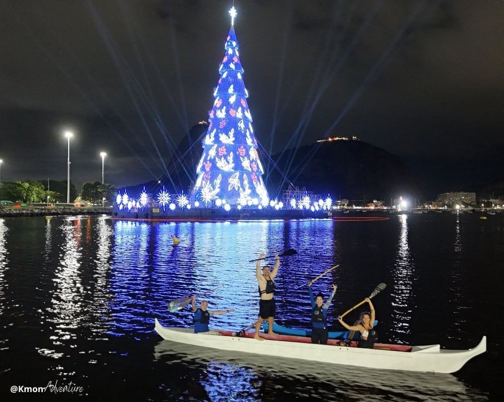 Remada Natalina no Rio com a Kmon Adventure - Árvore de Natal