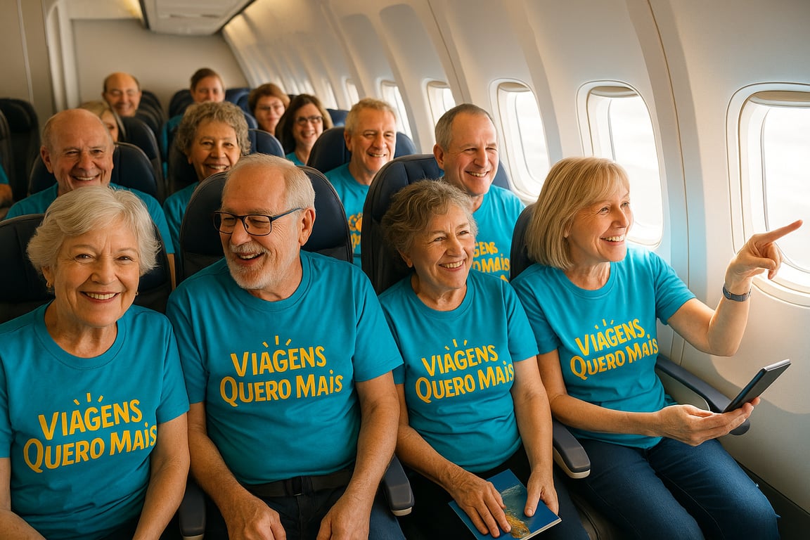 Viajar com grupo de amigos 