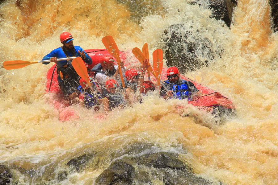 Rafting Monjolinho no Rio do Peixe