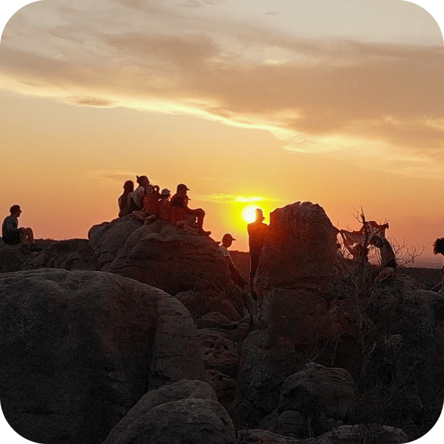Trilha das estatuetas - Vale do Catimbau