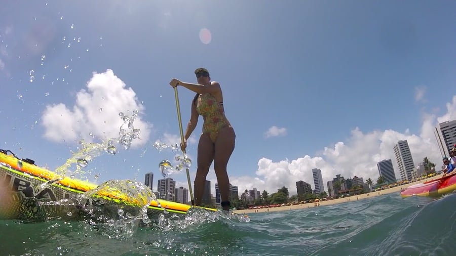 Aluguel de stand up paddle na praia de Candeias